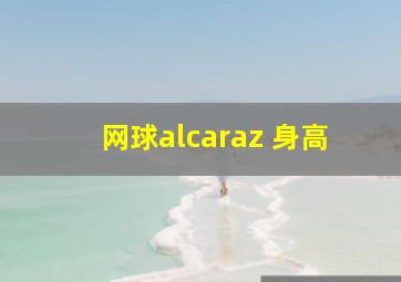 网球alcaraz 身高